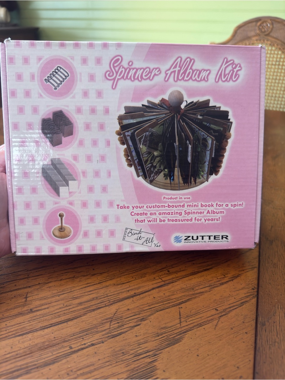 Spinner Album Kit - Pink